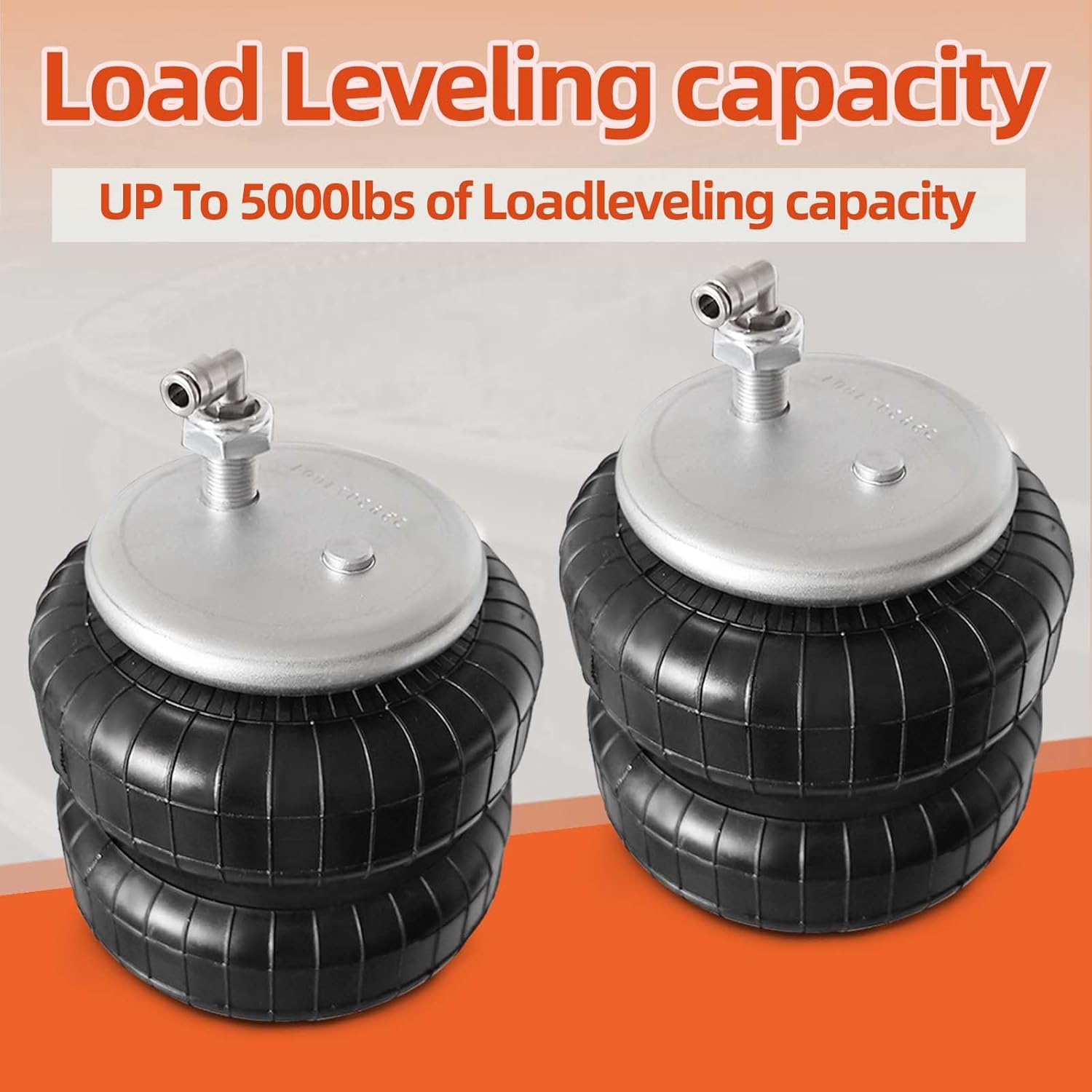 Air Spring Bag Suspension Kit Compatible with 05-23 Tacoma Prerunner 2WD, Tacoma 4WD OEM Replace Firestone Ride-Rite 2407 W21-760-2407 TR2407 Rubber Helper Suspension Kit LoadLifter 5000