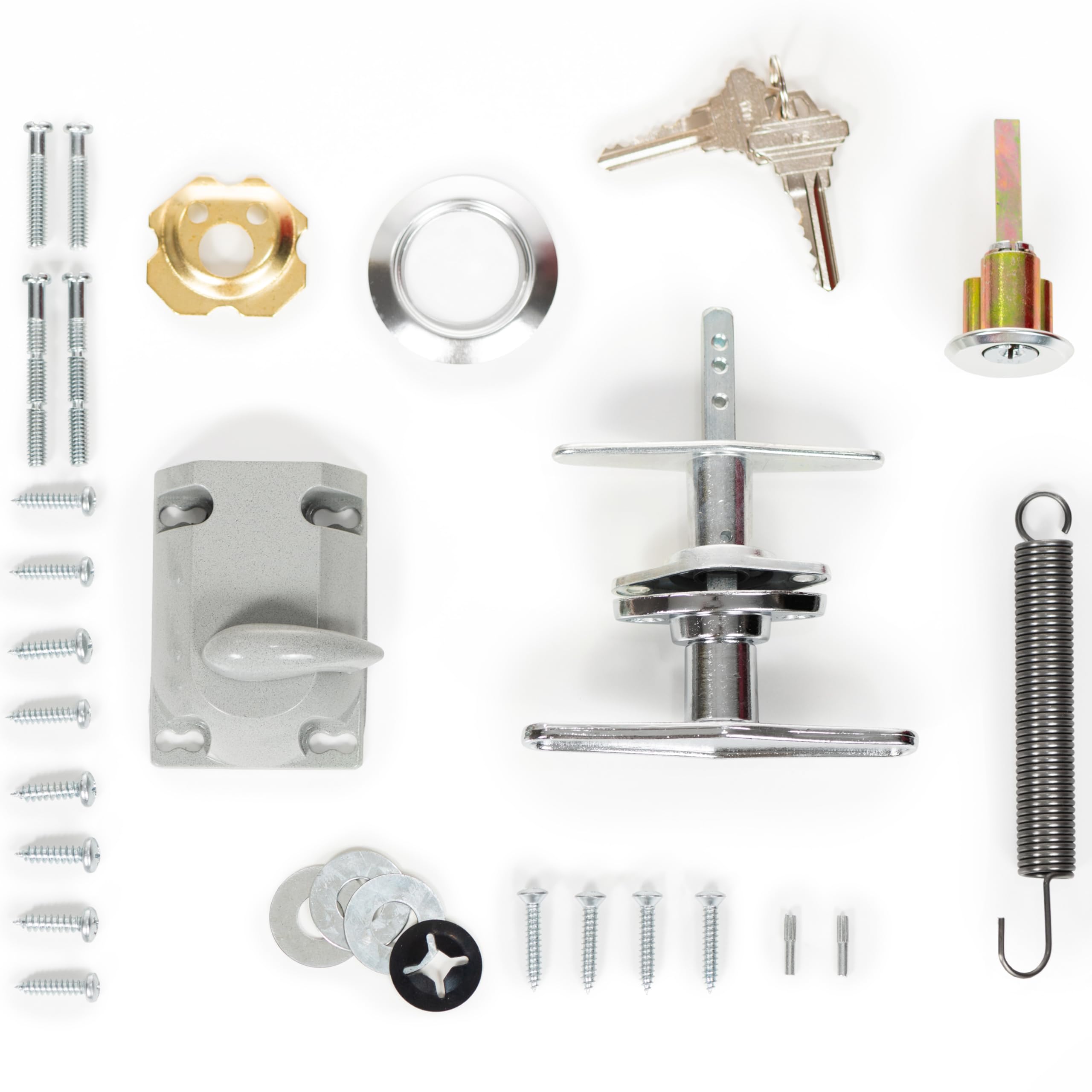Henderson T-Handle External & Internal Lock Set By UK Garage Door Parts