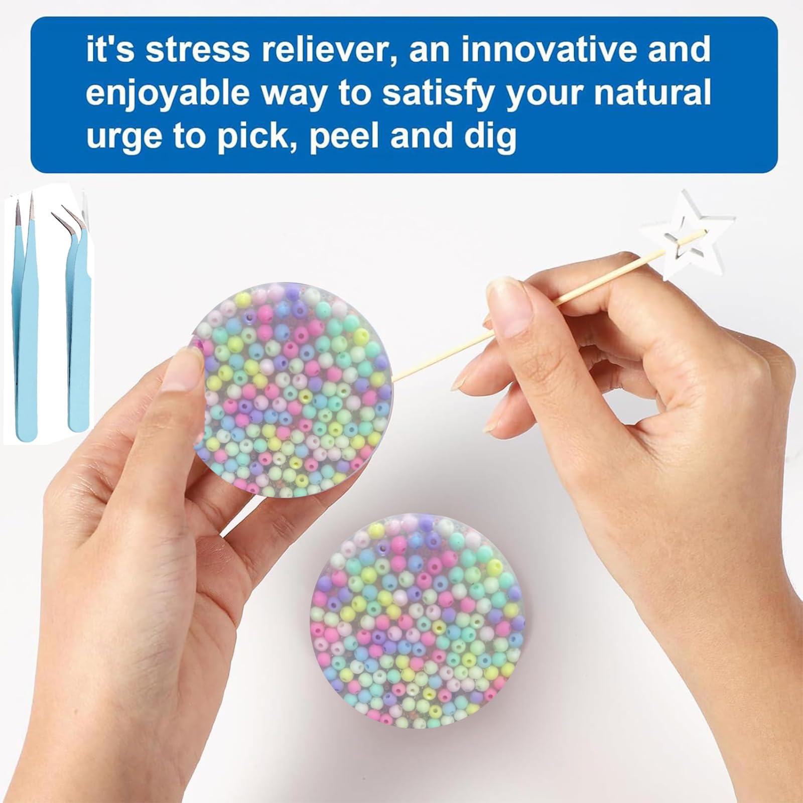 Fidget Picky Pad For Sale Picky Pad Fidget Toy - Skin Picking Fidget ...