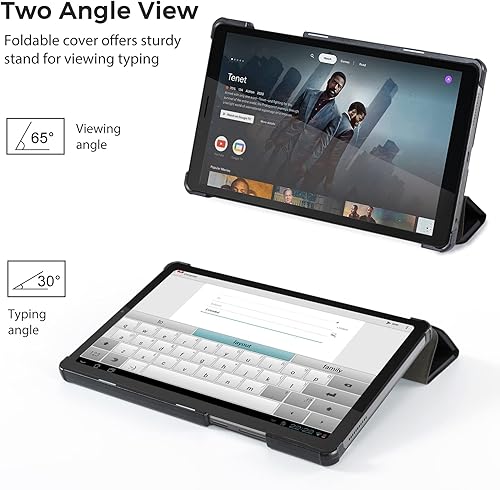 Miniatura 3 de CoBak Funda para Lenovo 9.0 pulgadas Tab M9 2023 1 generación, carcasa rígida con soporte delgado y parte trasera rígida protectora para Lenovo Tab