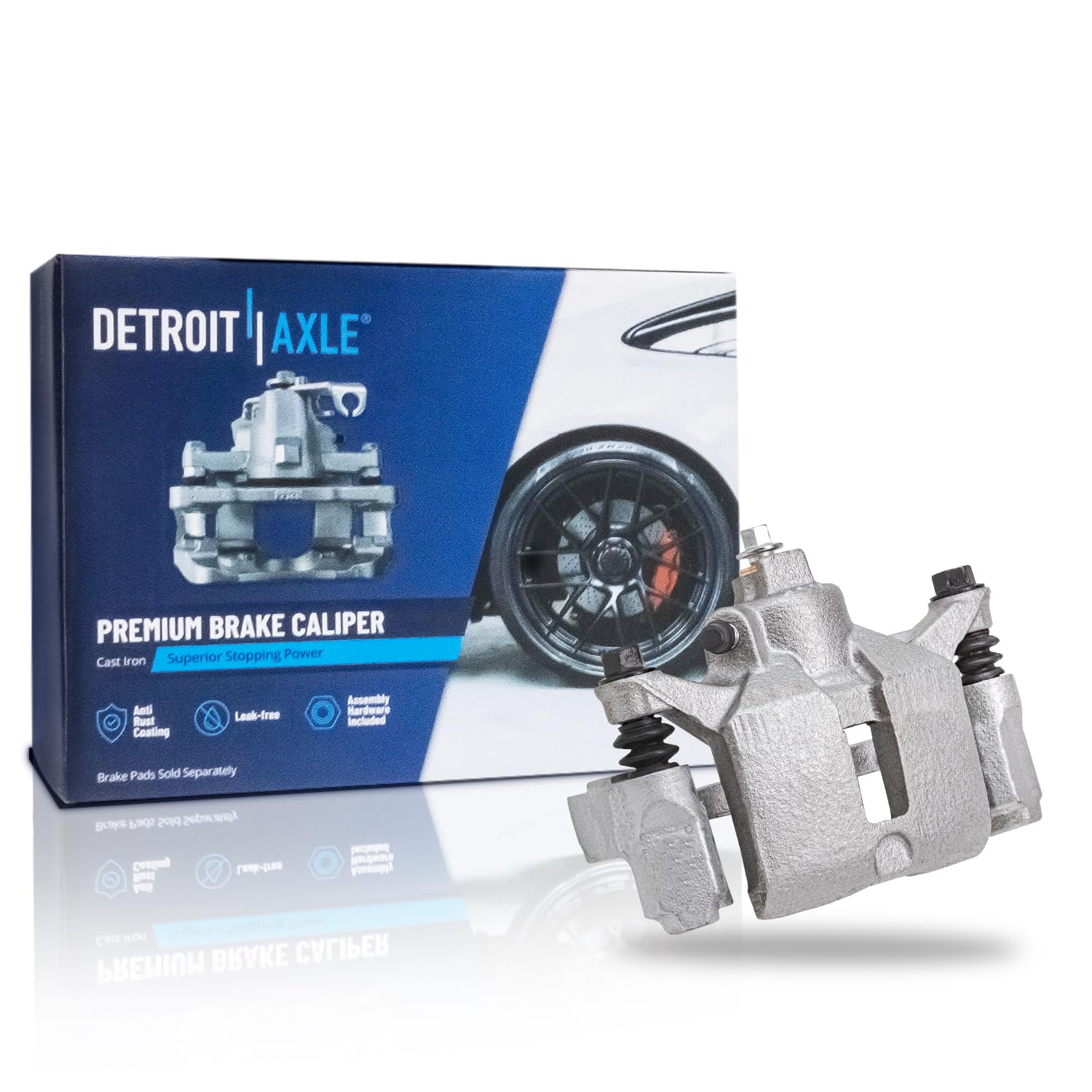 Detroit Axle - Rear Left Brake Caliper for Chevrolet Impala Monte Carlo