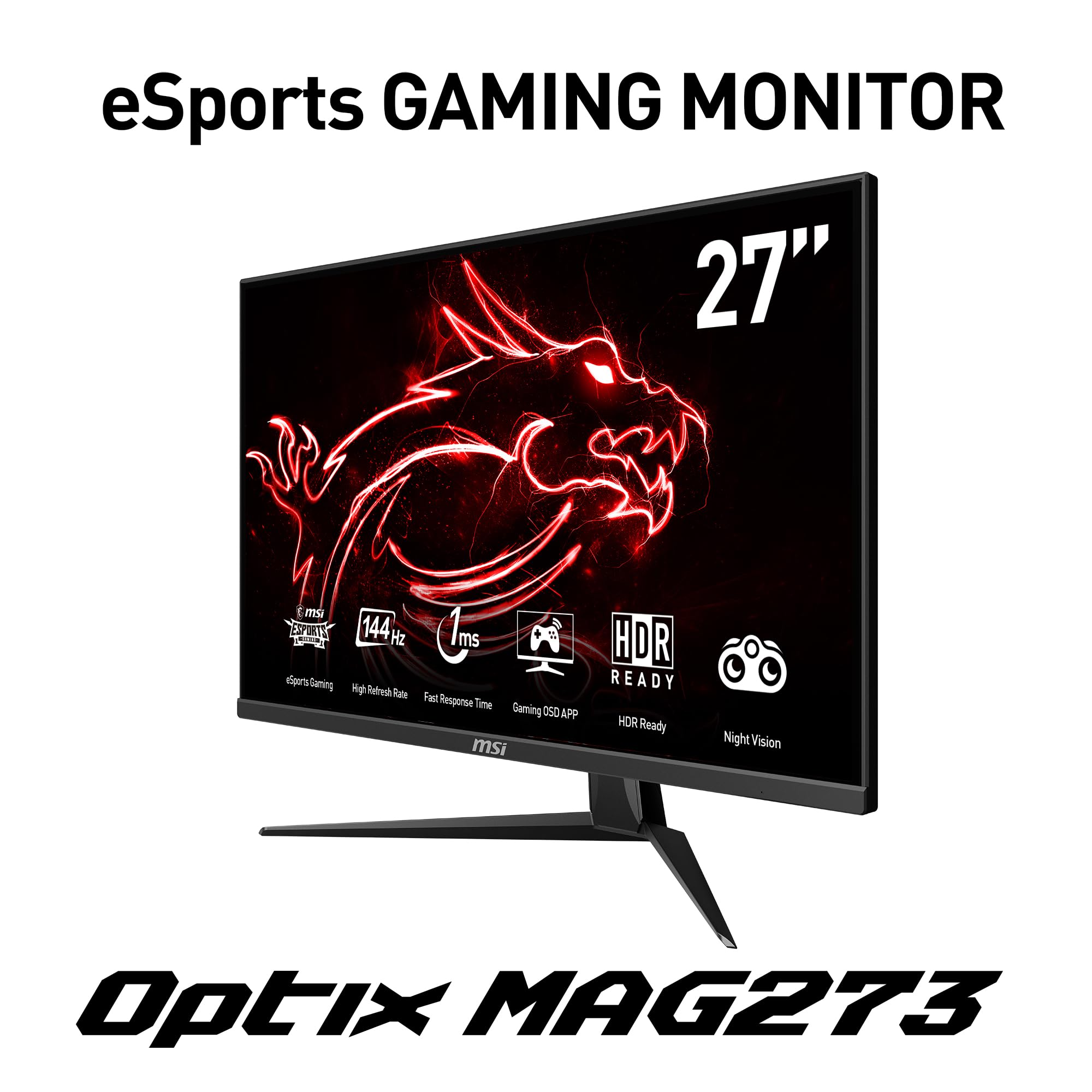 MSI Optix MAG273 Gaming Monitor 27