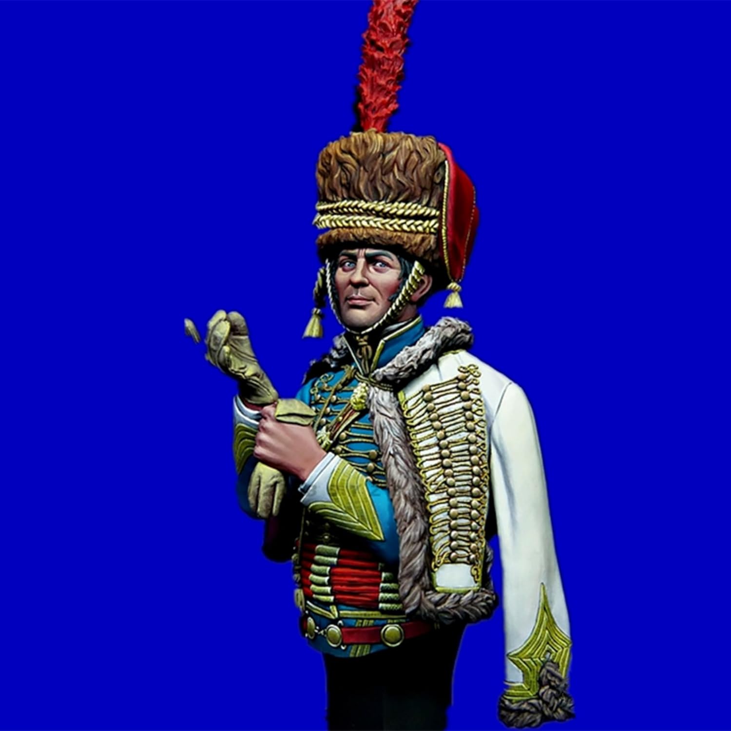 TRUEGRIS 1/10 Ancient European Warrior Resin Bust Model Kit Unpainted and Unassembled //u7f6Z85