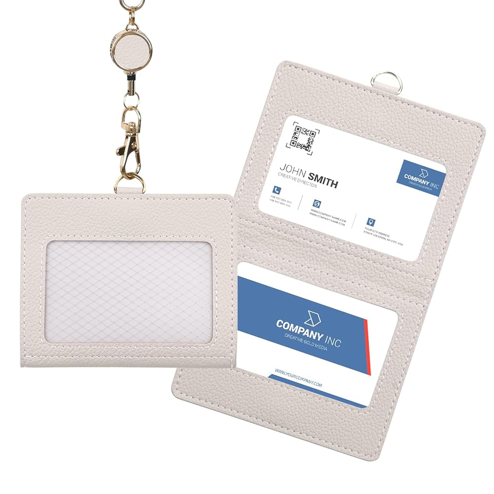 Amazon.co.jp: Accart IDカードホルダー 定期入れ リール付き