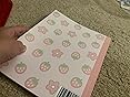 Composition Notebook: College Ruled Cute Strawberry and Kawaii Flower ...