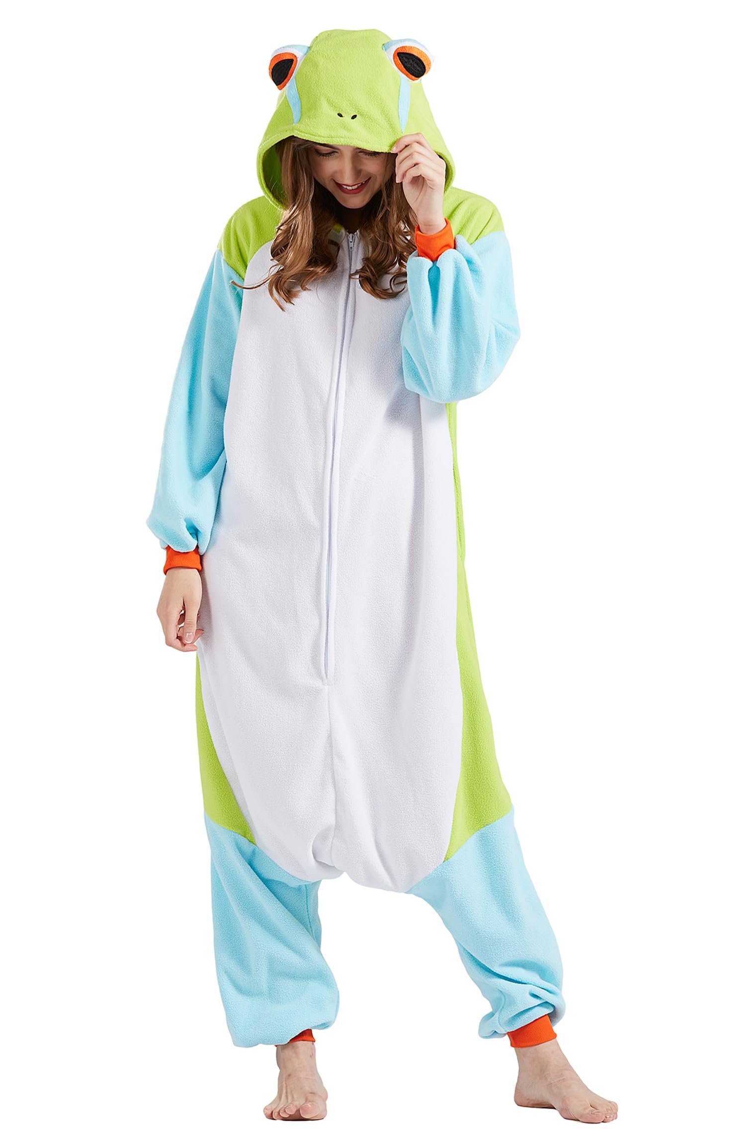 Axolotl Onesie Pyjama Kostüm Für Erwachsene Schlafanzug