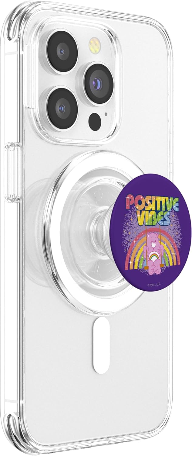 Care Bears Positive Vibes Rainbow With Cheer Bear PopSockets PopGrip for MagSafe