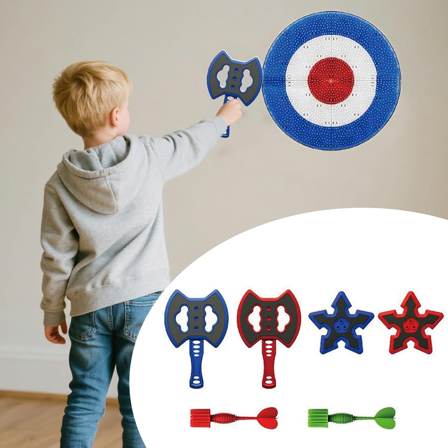 キッズ向け斧投げゲーム | マルチプレイヤー ソーシャルトイ - ポータブルヤードゲームティーンズ大人向け誕生日パーティービーチ芝生