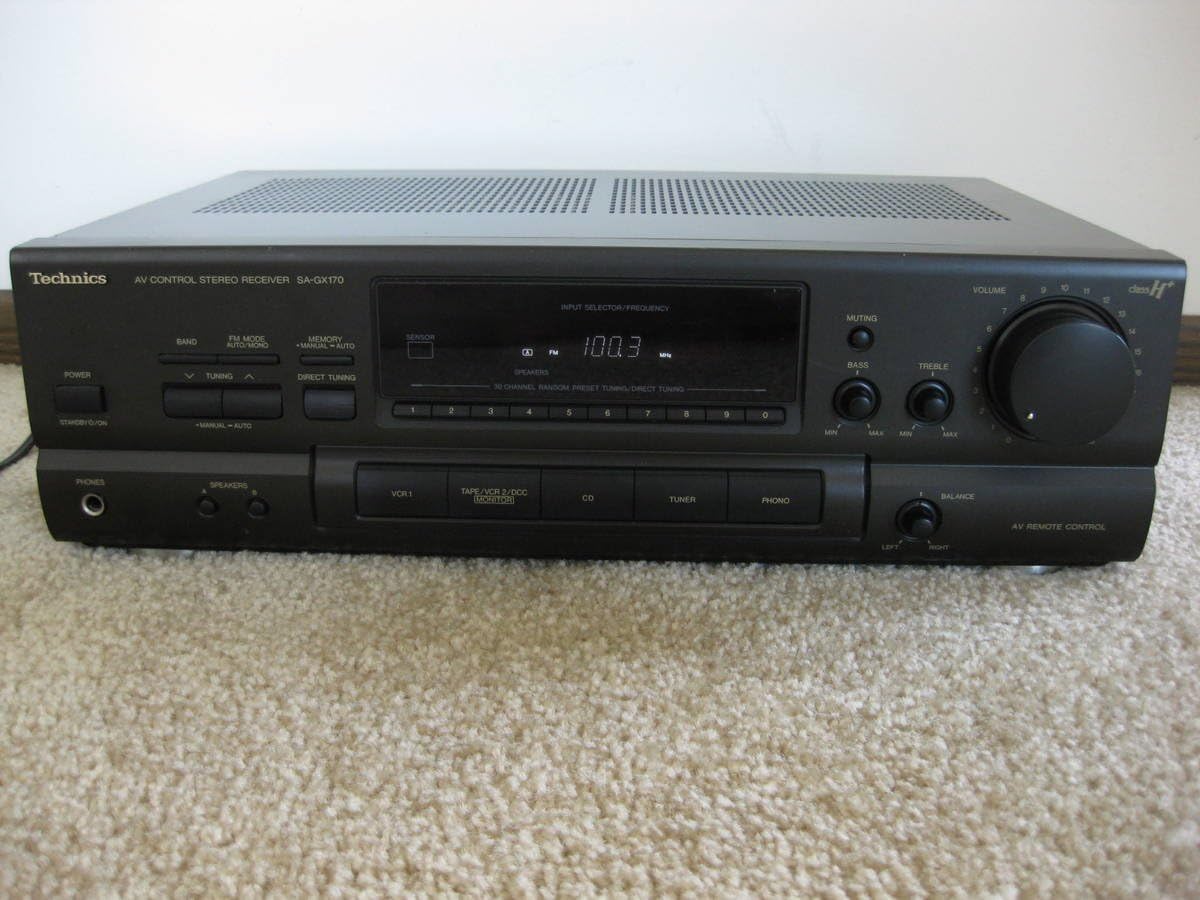 Technics SA-GX170 Stereo Receiver Deck