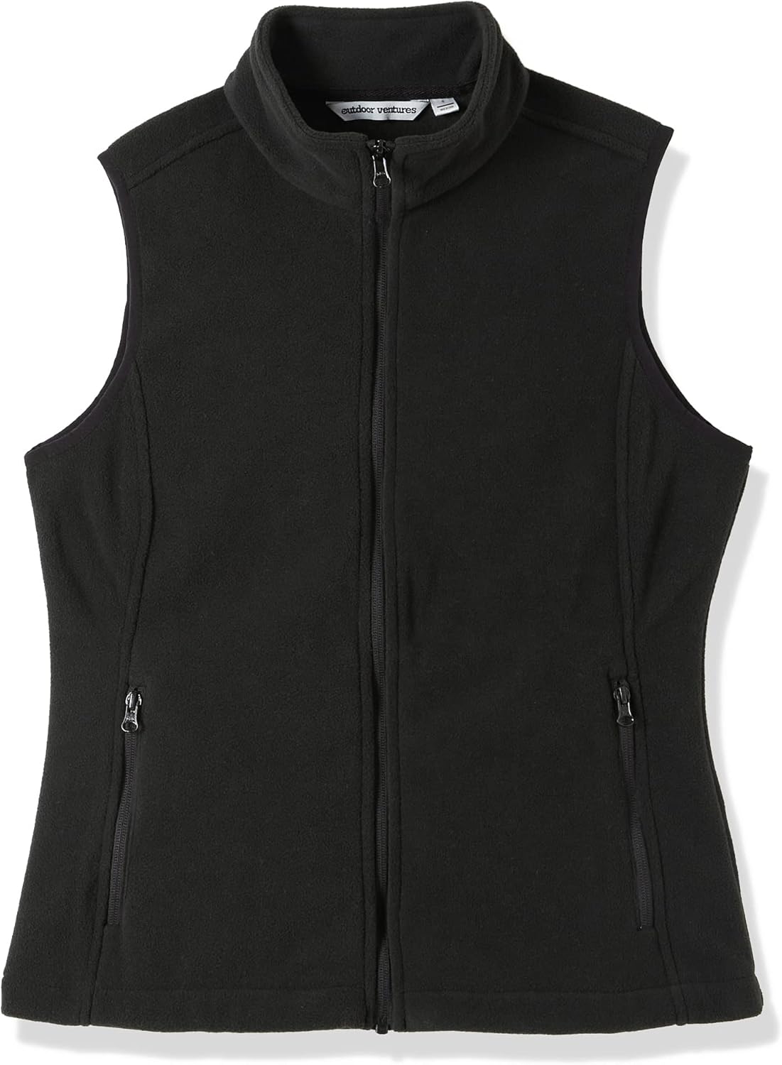 Outdoor Ventures Women's Polar Fleece Zip Vest Outerwear with Pockets,Warm Sleeveless Coat Vest for Fall & Winter - Image 8