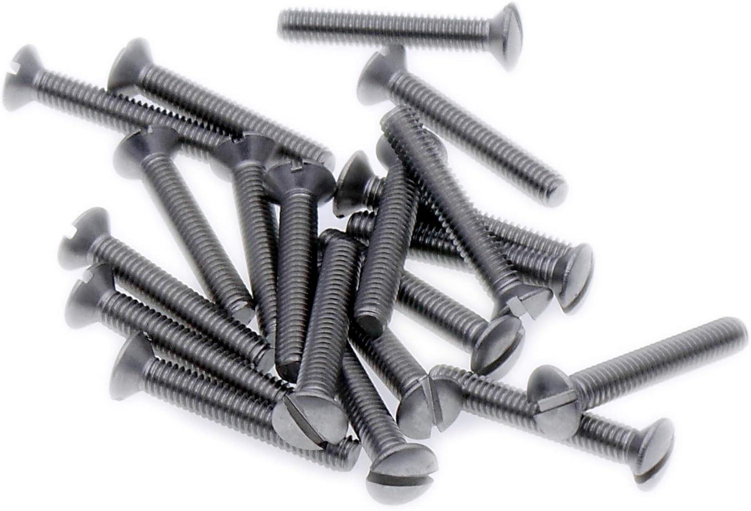 M5 (5mm x 10mm) Slot Raised Countersunk Machine Screw (Bolt) - Stainless Steel (A2) (Pack of 20), M5 x 10 - A2 - Image 3