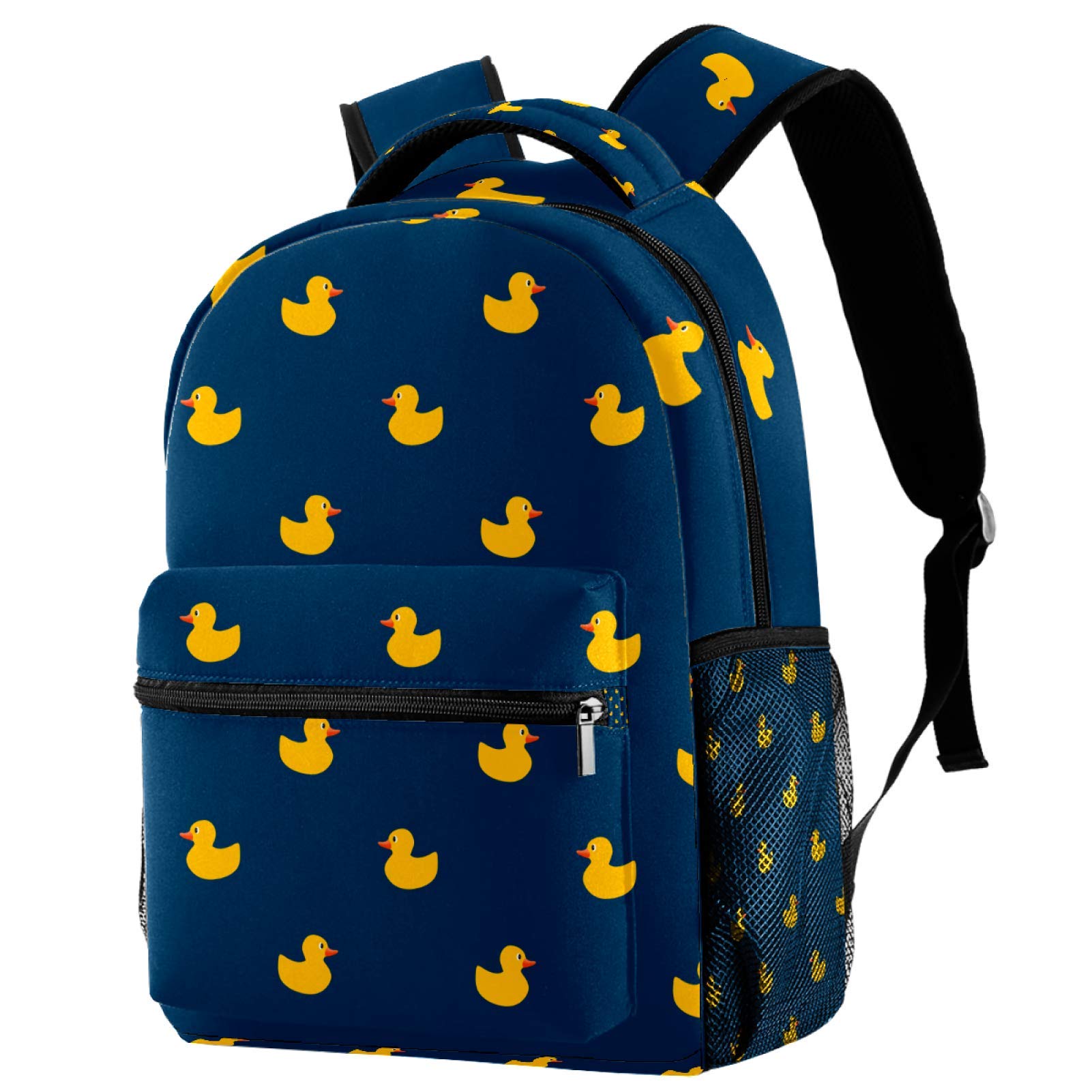 Lazen Color9 Lightweight Backpack College School Bag Laptop Daypack For Adults And Kids Casual Rucksack Cute Ducks