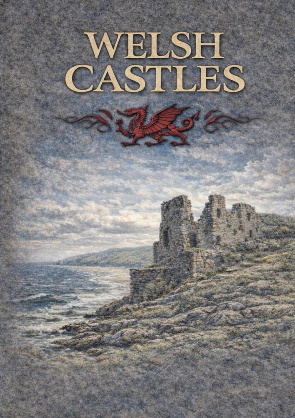 Welsh Castles Colouring Book for Adults: Over 50 Historic Welsh Castles to Colour