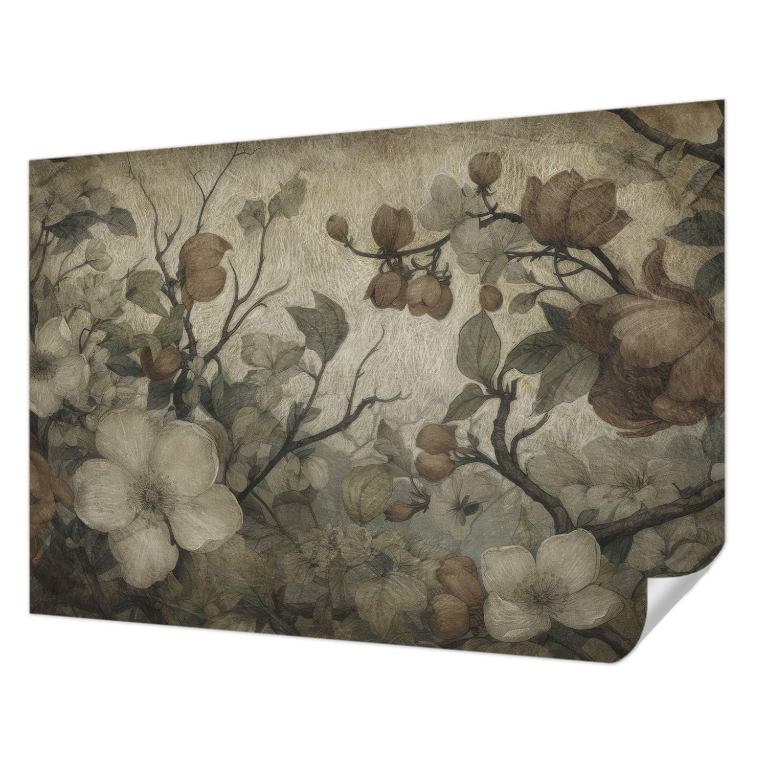 Papier peint sans colle Tulup 208x146 cm pour relooker un mur abîmé sans effort
