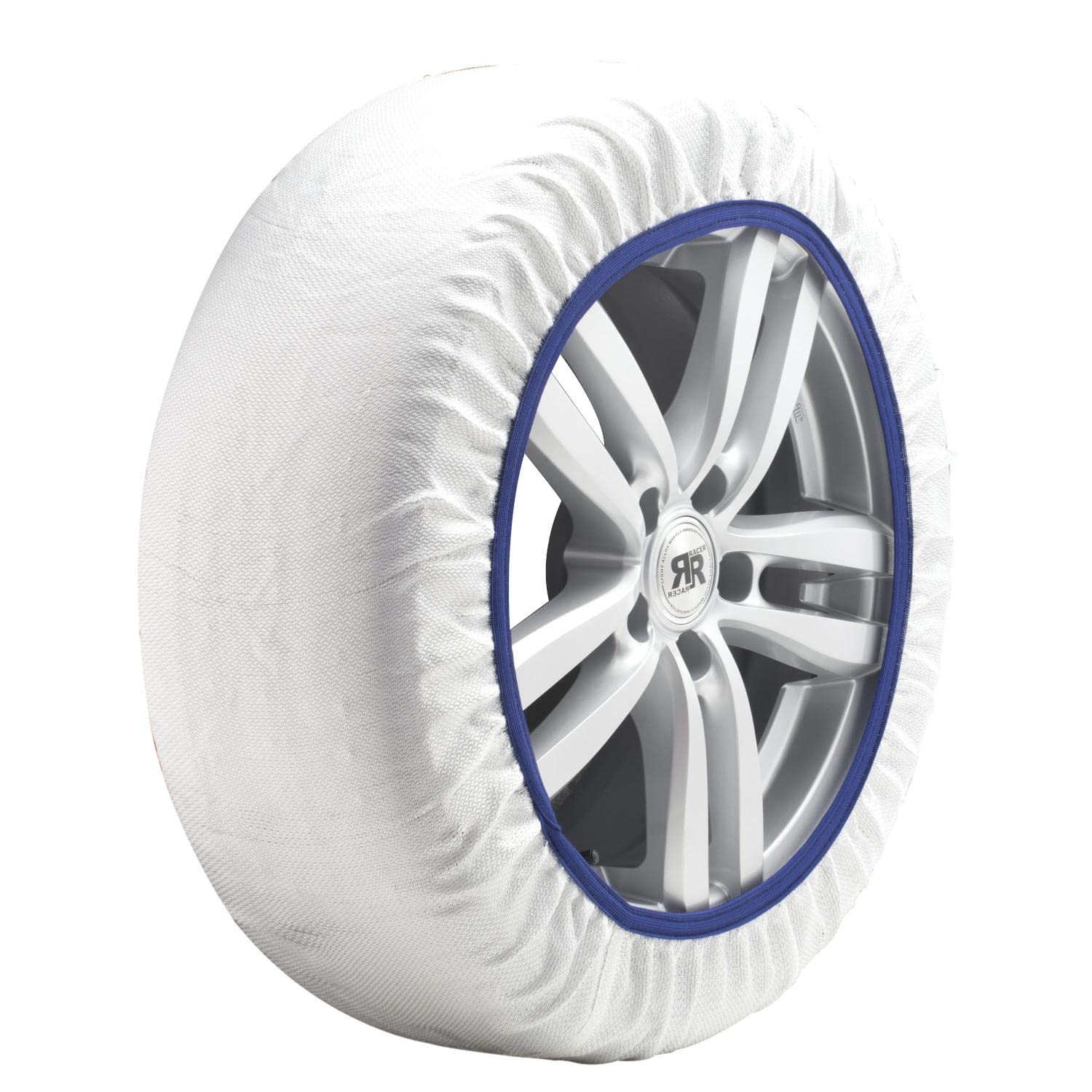 Catene Da Neve Tessili OC-PRO EASYSOCK Taglia XL (13-20) | Facili Da Montare, Lavabili E Omologate B26 | Per Veicoli Con Pneumatici 13-20 Pollici