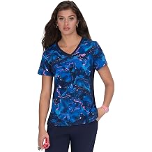 KOI Lite 385PR Womens Raquel Top Marbulous Pinks S