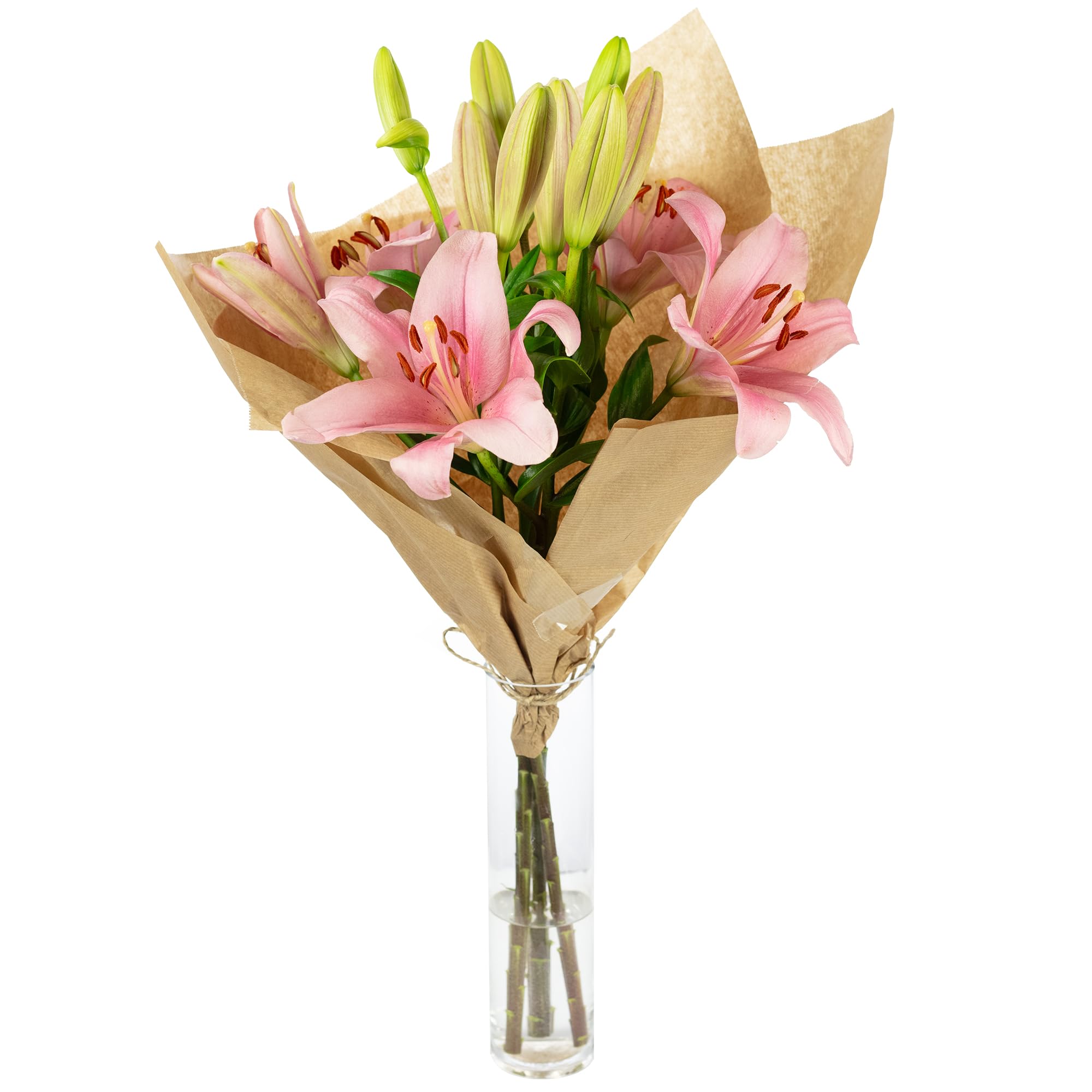 Blumenstrauß 'Lily Grace' - Größe S - Stiellänge ca. 40 cm - Strauß frischer Blumen