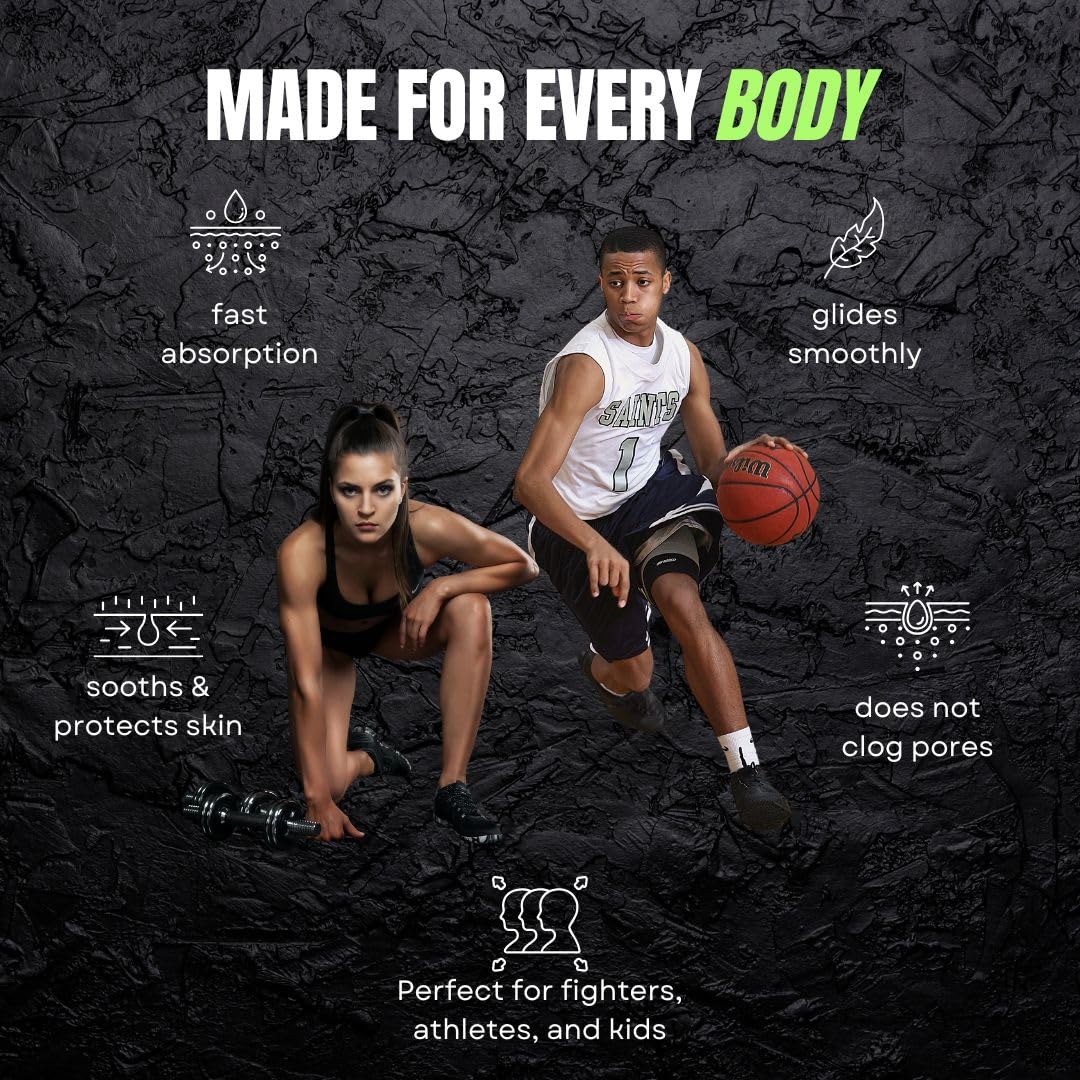 Extra Strength Deodorant – Aluminum-Free, Baking Soda Formula for Athletes & Active Lifestyles – Long-Lasting Odor Protection – Handmade in the USA (2-Pack) (Unscented)