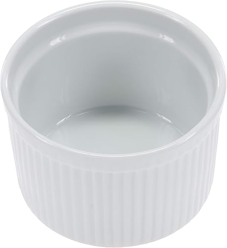 Miniatura 2 de BIA Cordon Bleu Classic - Plato de soufflé alto de 10 onzas, juego de 4, color blanco