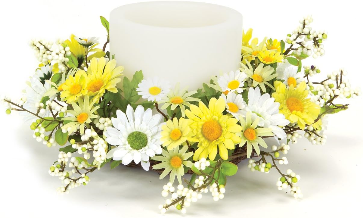 Melrose International Olive Leaf Candle Ring 12