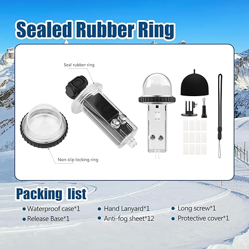 Miniatura 7 de Osmo Pocket 3 - Funda de buceo subacuática de 131 pies, compatible con DJI Osmo Pocket 3, accesorios impermeables