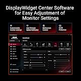 ASUS ROG Swift 27” 4K QD-OLED Gaming Monitor (PG27UCDM) - 240Hz, 0.03ms, Custom Heatsink, Neo Proximity Sensor, G-SYNC Compatible, 99% DCI-P3, True 10-bit color, DisplayPort 2.1a UHBR20, 3 yr warranty - 5