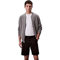 Calvin Klein Uomo Pantaloncini Chino Classic Cotton Lunghezza al Ginocchio