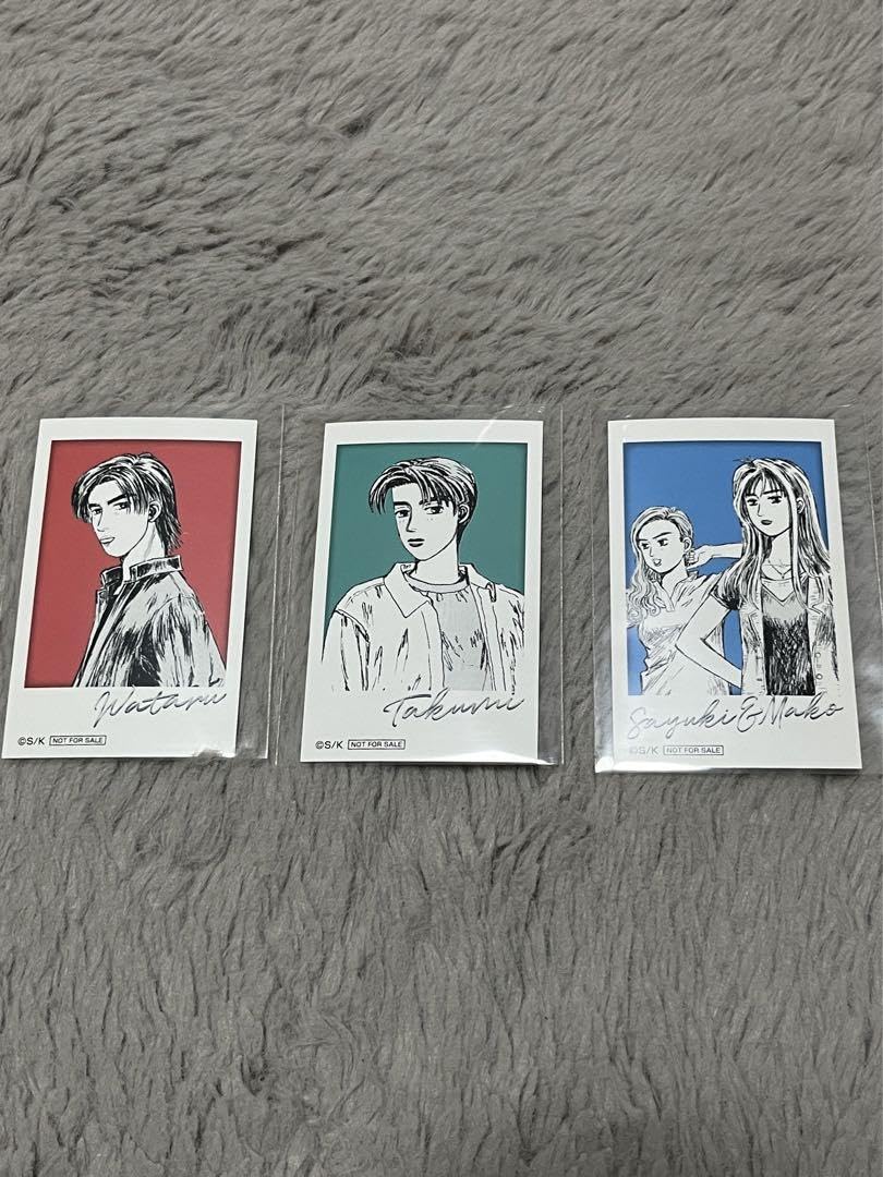 頭文字D イニシャルD 藤原拓海 特典カード メディコスショップ 頭文字D 特典カード 藤原拓海 - メルカリ