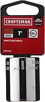 Vista 2 de CRAFTSMAN - Llave poco profunda, SAE, accionamiento de 1/2 pulgada, 1 pulgada, 12 puntas (CMMT47514)