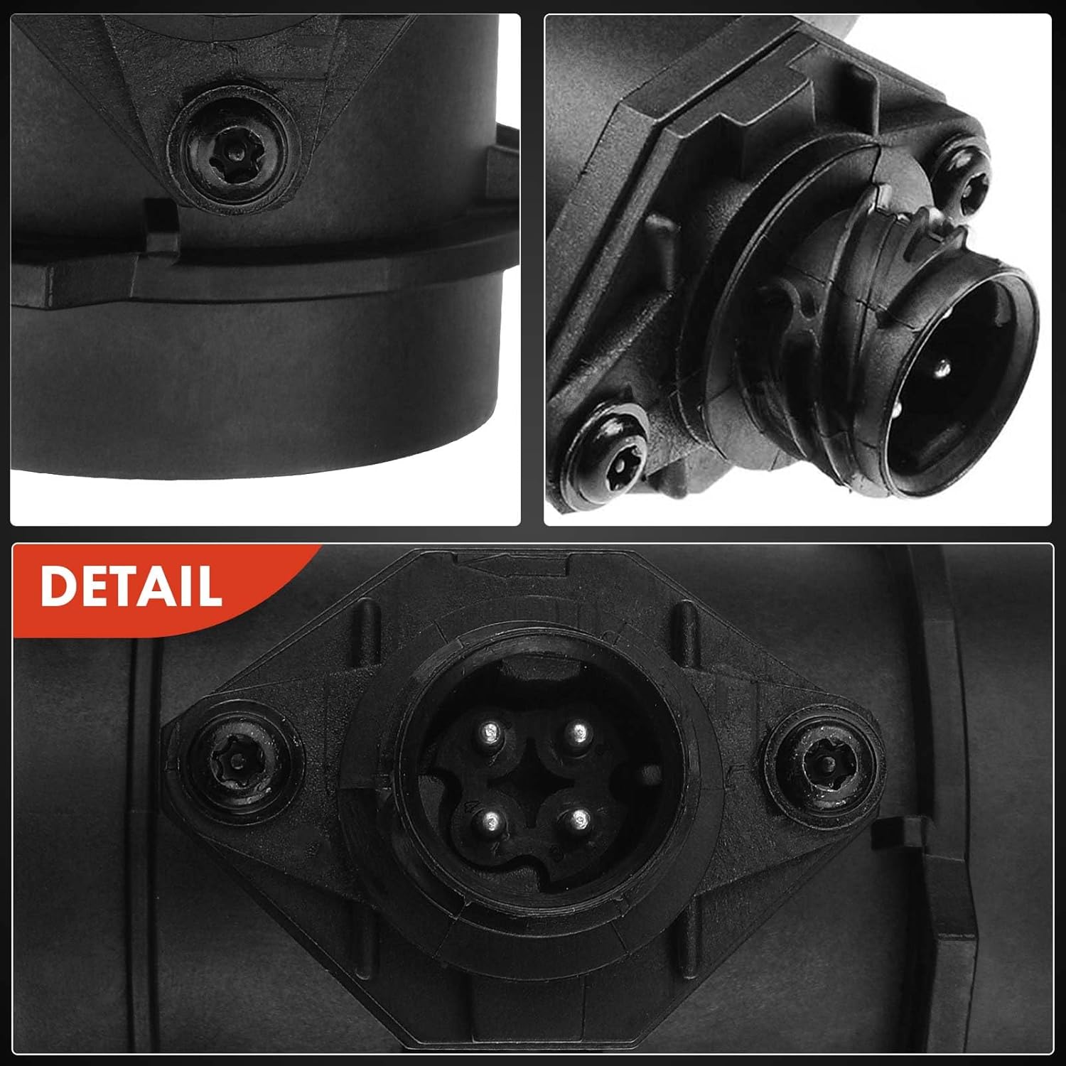 A-Premium Mass Air Flow Sensor Meter [4-Pins] Compatible with BMW 325i 1992-1997, 325is 1992-1995, 530i 1994-1995, 525i 1993-1995, 2.5L 3.0L