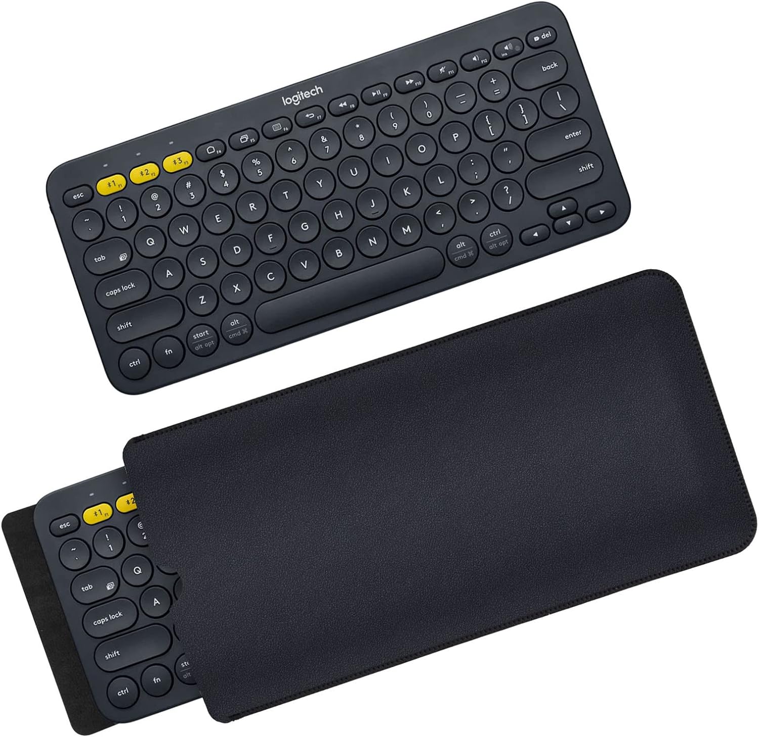 PU Leather Keyboard Sleeve Case Cover for Logitech K380
