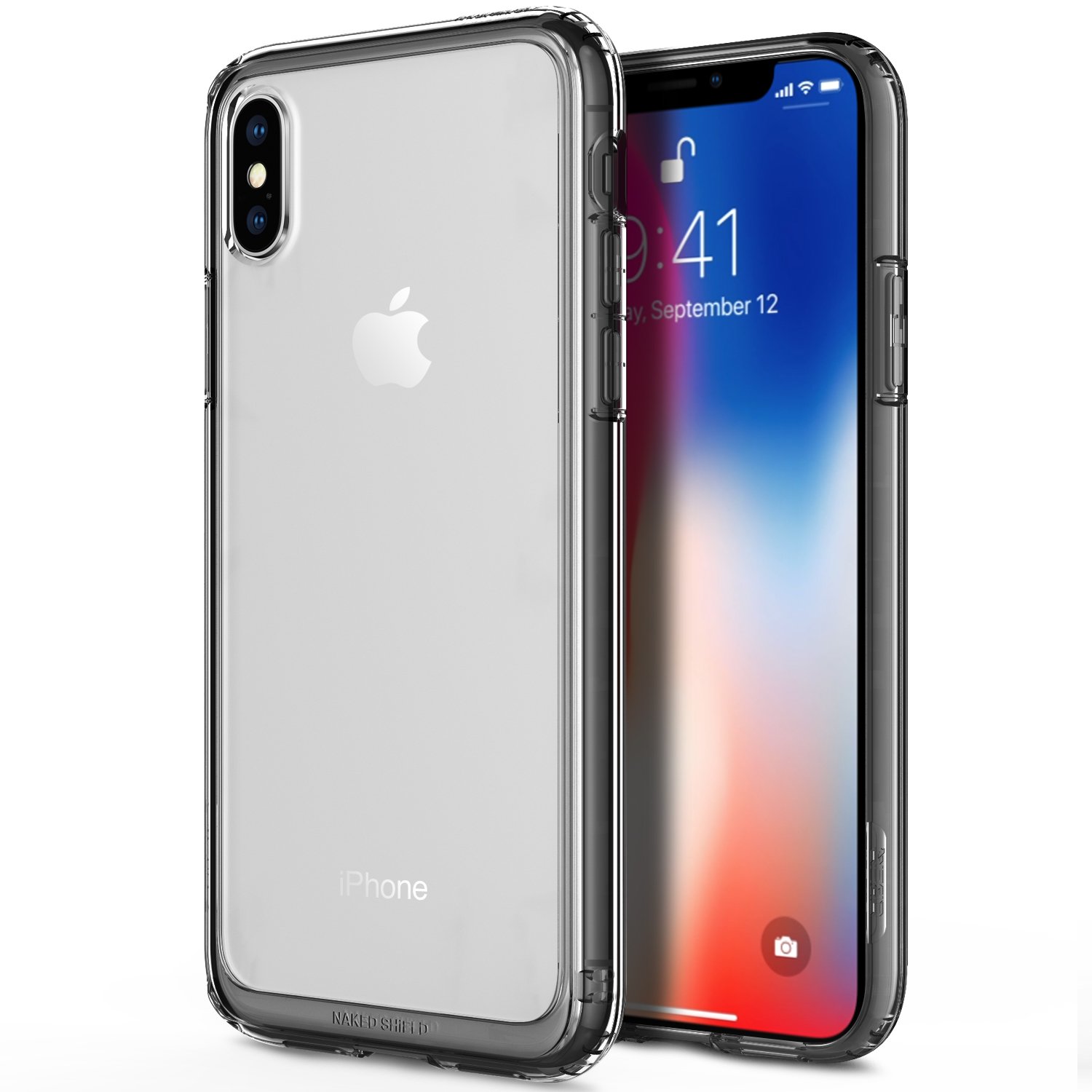 OBLIQNaked Shield Etui iPhone Xs X (Black)