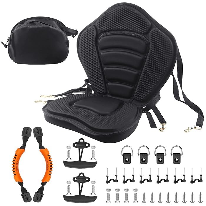 Buy HLOGREE 2PCK Kayak Seat Deluxe Padded Fishing Canoe Seat with