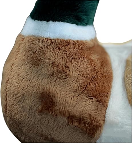 Miniatura 4 de FRANKIEZHOU Peluche realista de pato real de 12 pulgadas de largo, peluche de pato realista, juguetes de peluche de pato suave, regalos para niños,