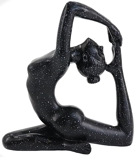 Miniatura 2 de Estatuas de yoga para decoración de habitación, escultura de decoración de mesa zen para accesorios de meditación, pequeñas figuras estéticas para