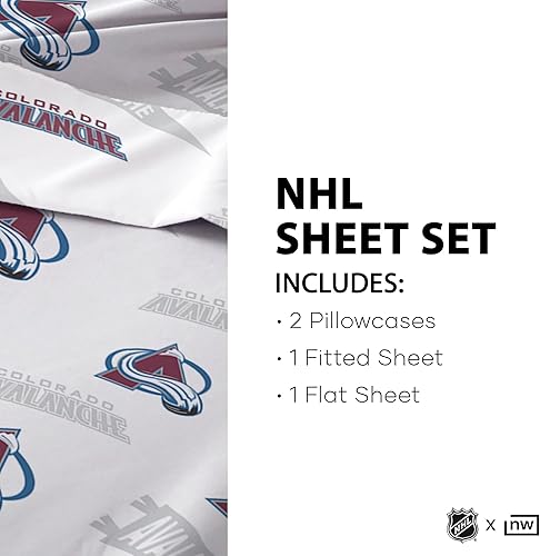 Miniatura 62 de NORTHWEST NHL Pittsburgh Penguins - Juego de sábanas tamaño Queen Pingüinos de Pittsburgh,Boston Bruins,Blackhawks de Chicago,Detroit Red Wings,Los