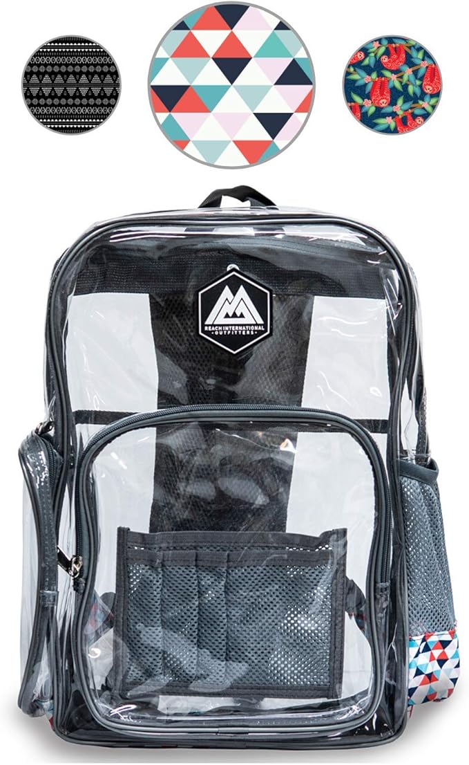 kohls clear backpack