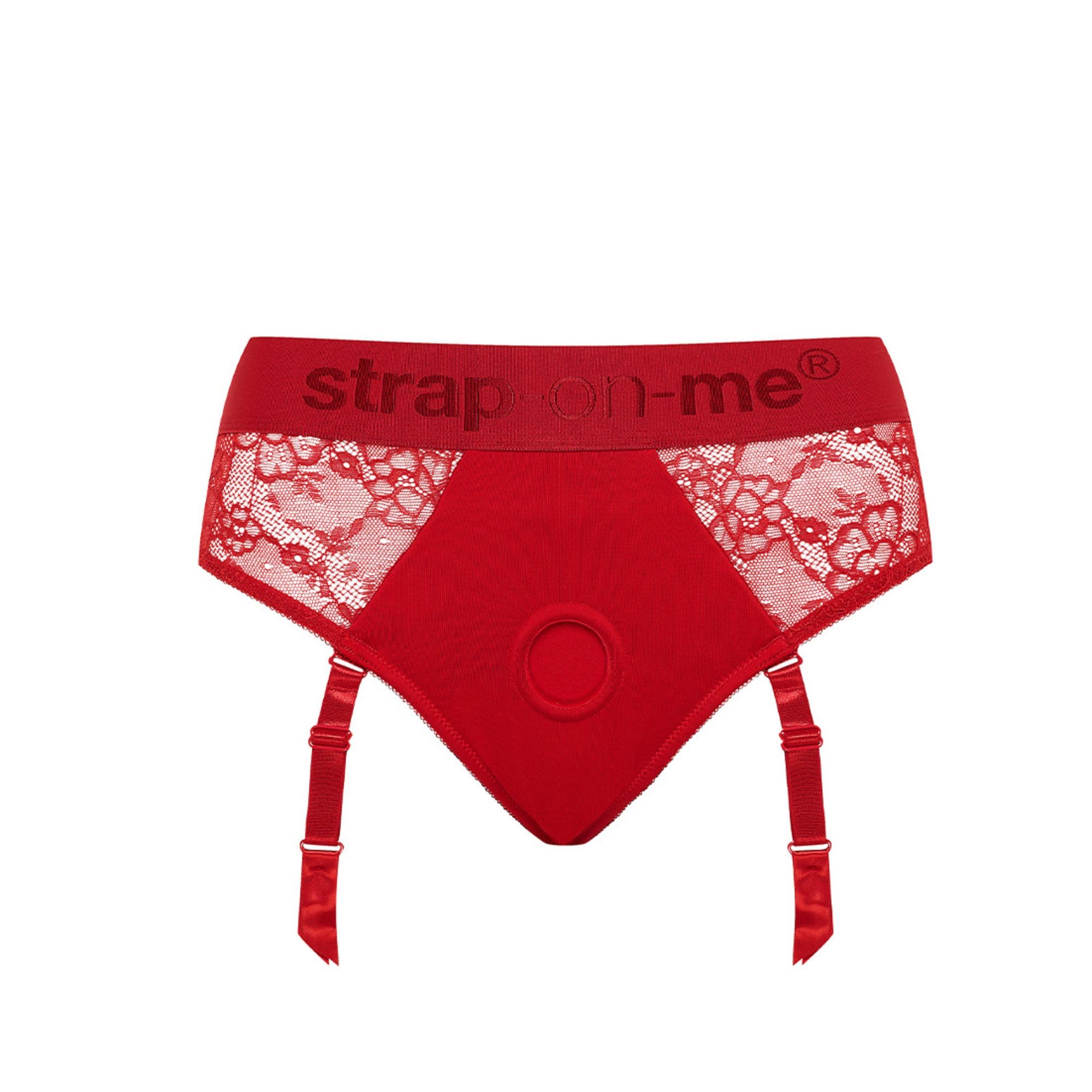 Strap-On-Me Harnais Lingerie Diva – Vestibilità Elegante Effetto Seconda Pelle, Lingerie Erotica in Pizzo per Donna, Compatibile con Strap-On e Dildo, Ideale per Pegging, BDSM e Giochi di Coppia