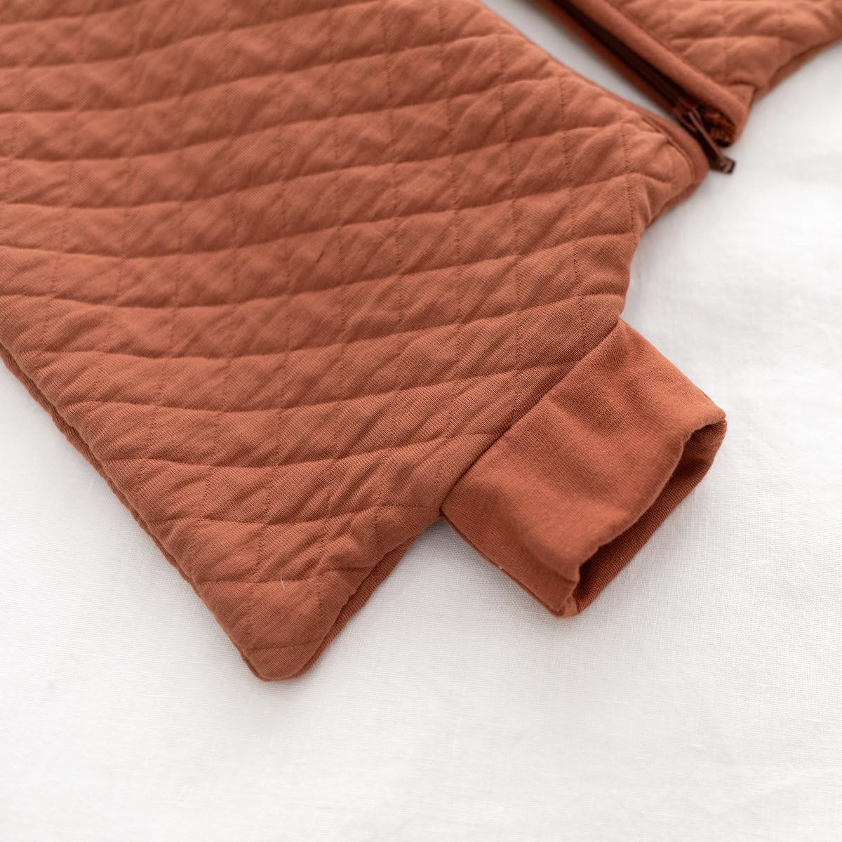 BEMINI Schlafsack Pady Quilted Jersey tog 1.5 Brick
