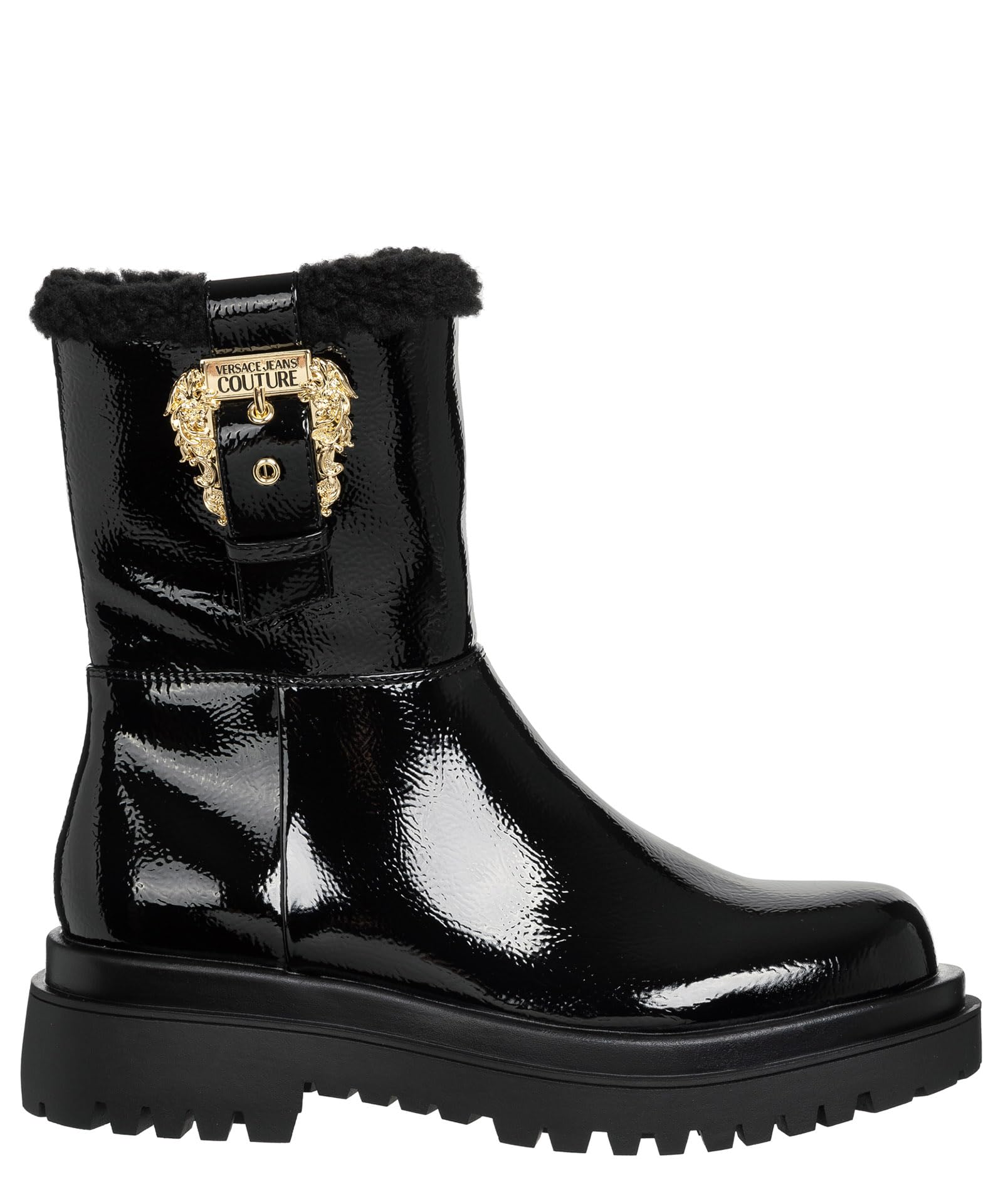 VERSACE JEANS COUTURE women ankle boots black
