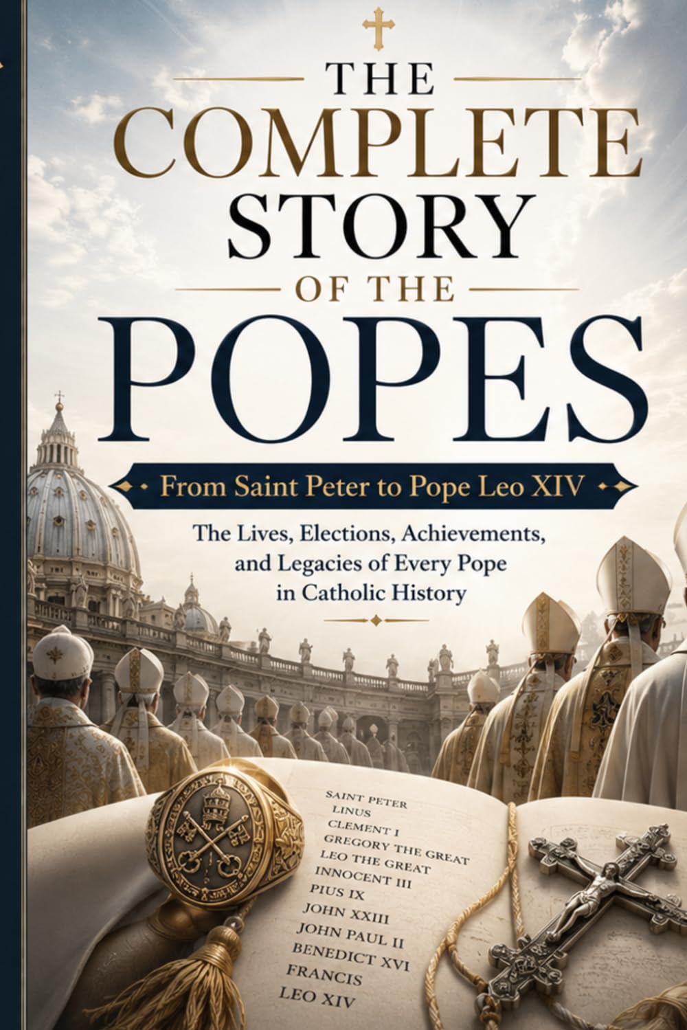 The Complete Story of the Popes: From Saint Peter to Pope Leo XIV: The Lives, Elections, Achievements, and Legacies of Every Pope in Catholic History