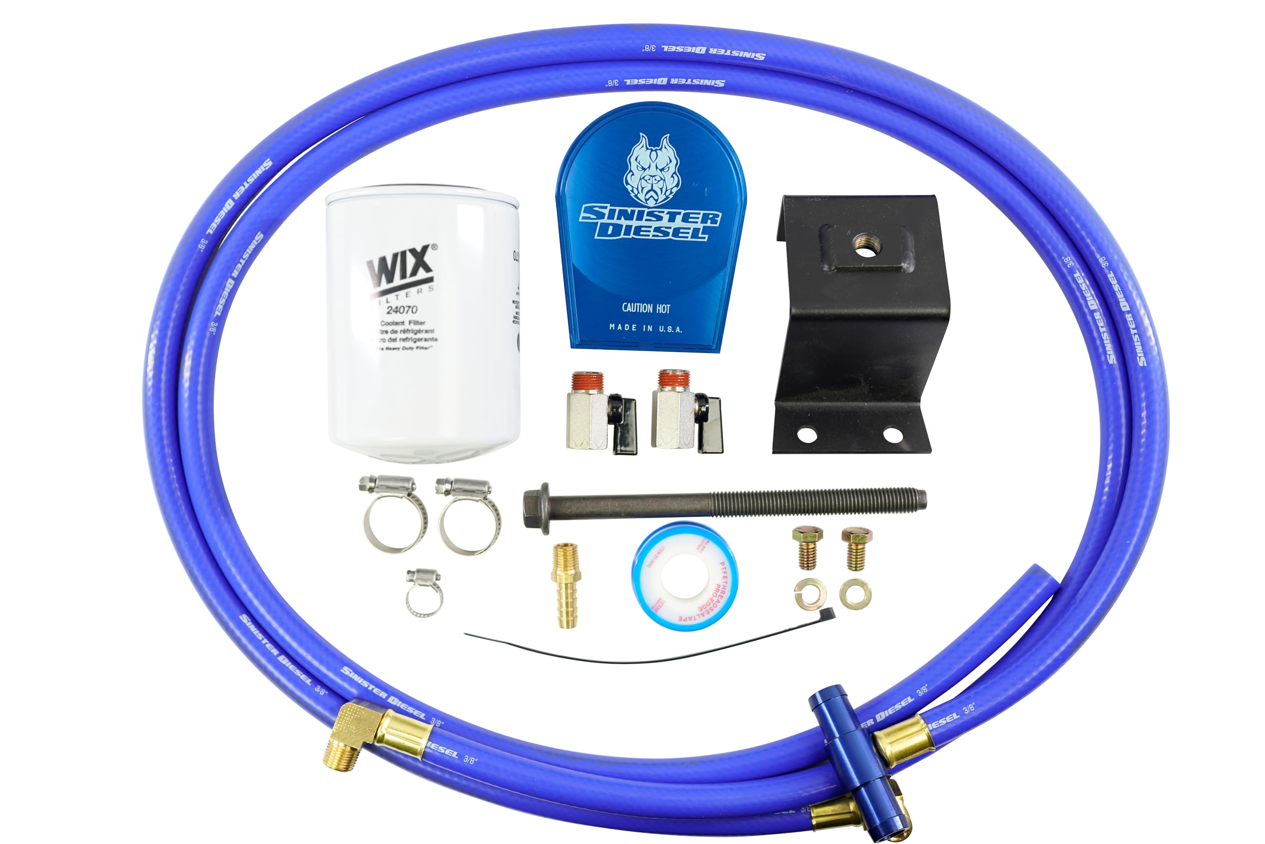 SINISTER DIESEL COOLANT FILTRATION SYSTEM FOR - 6.7 cummins coolant filter