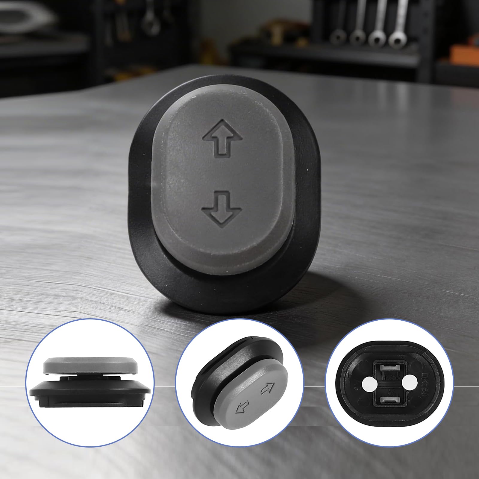 Interruttore Freccia con Coperchio, per Scooter Ninebot F2 Plus Pro E2 Pro Max G2, Pulsante Ricambio Accessorio