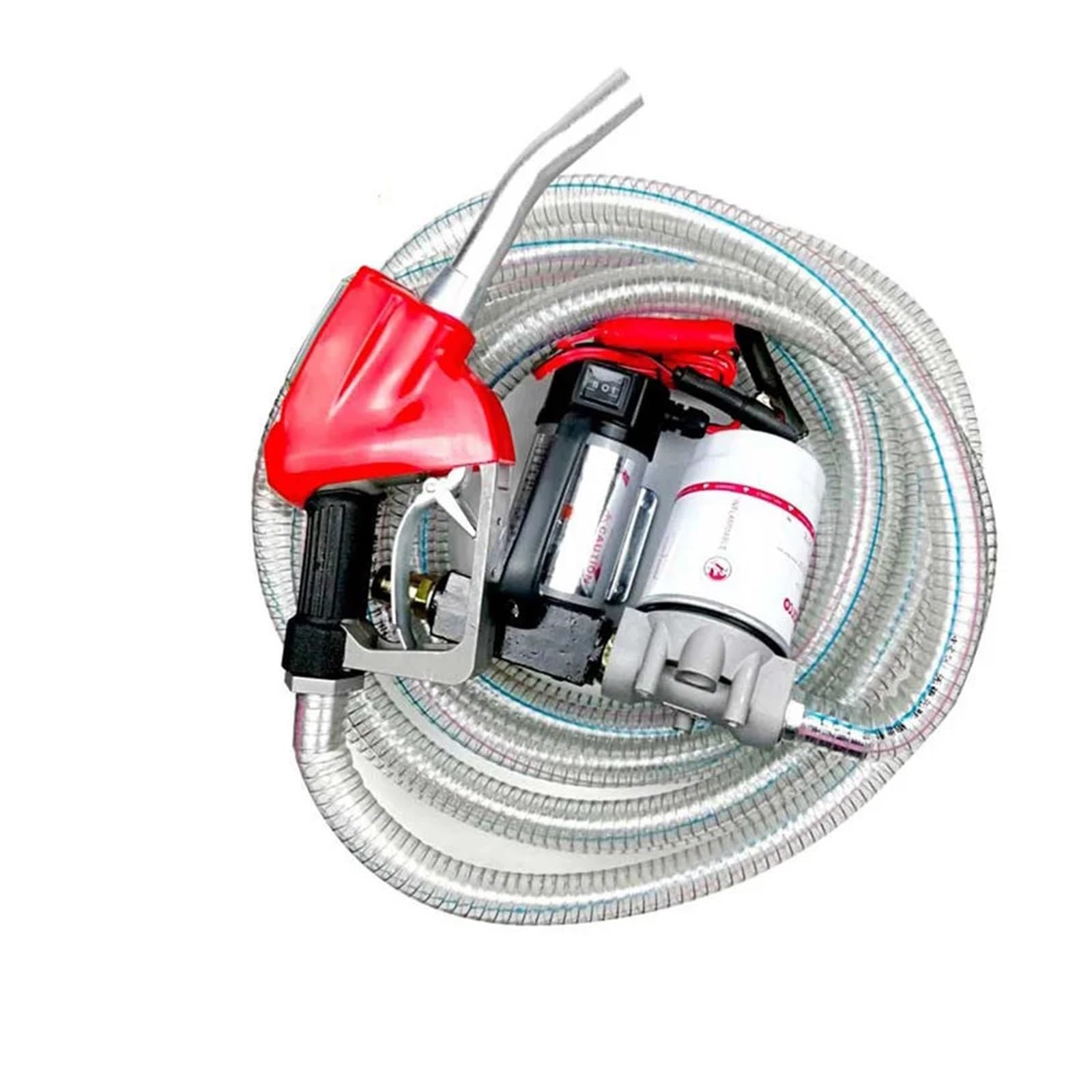 Healbyble Dc24 12V/24V/220 Electric Oil Pump, Self-Priming Automatically Stop Fuel Dispenser(Dc24)