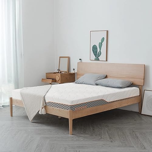 Miniatura 7 de ESHINE Colchón híbrido de espuma viscoelástica de 12 pulgadas, tamaño Queen, 609 resortes interiores independientes de bolsillo, colchón Queen en
