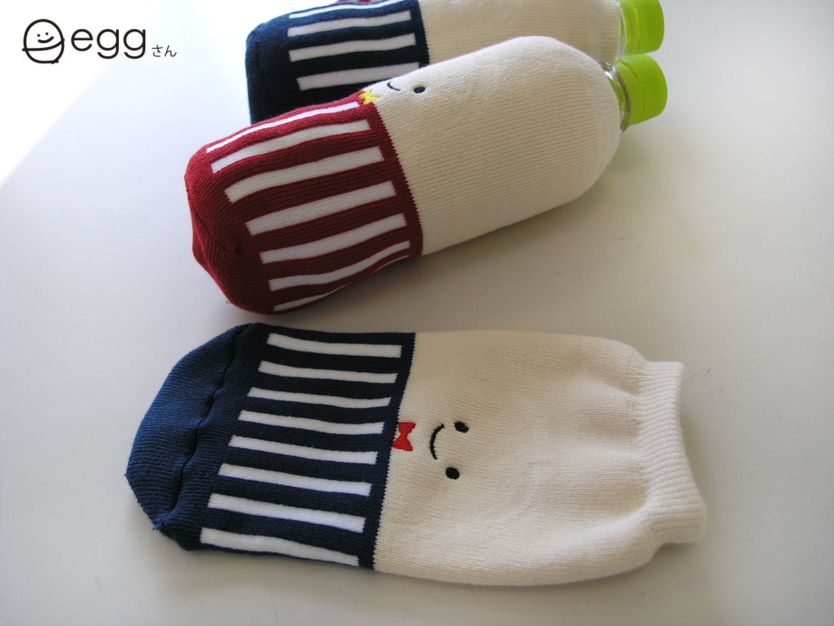 Aさん♡ ペットボトルカバー Amazon｜[PePoCa] eggさんペットボトルカバーボーダー 2枚