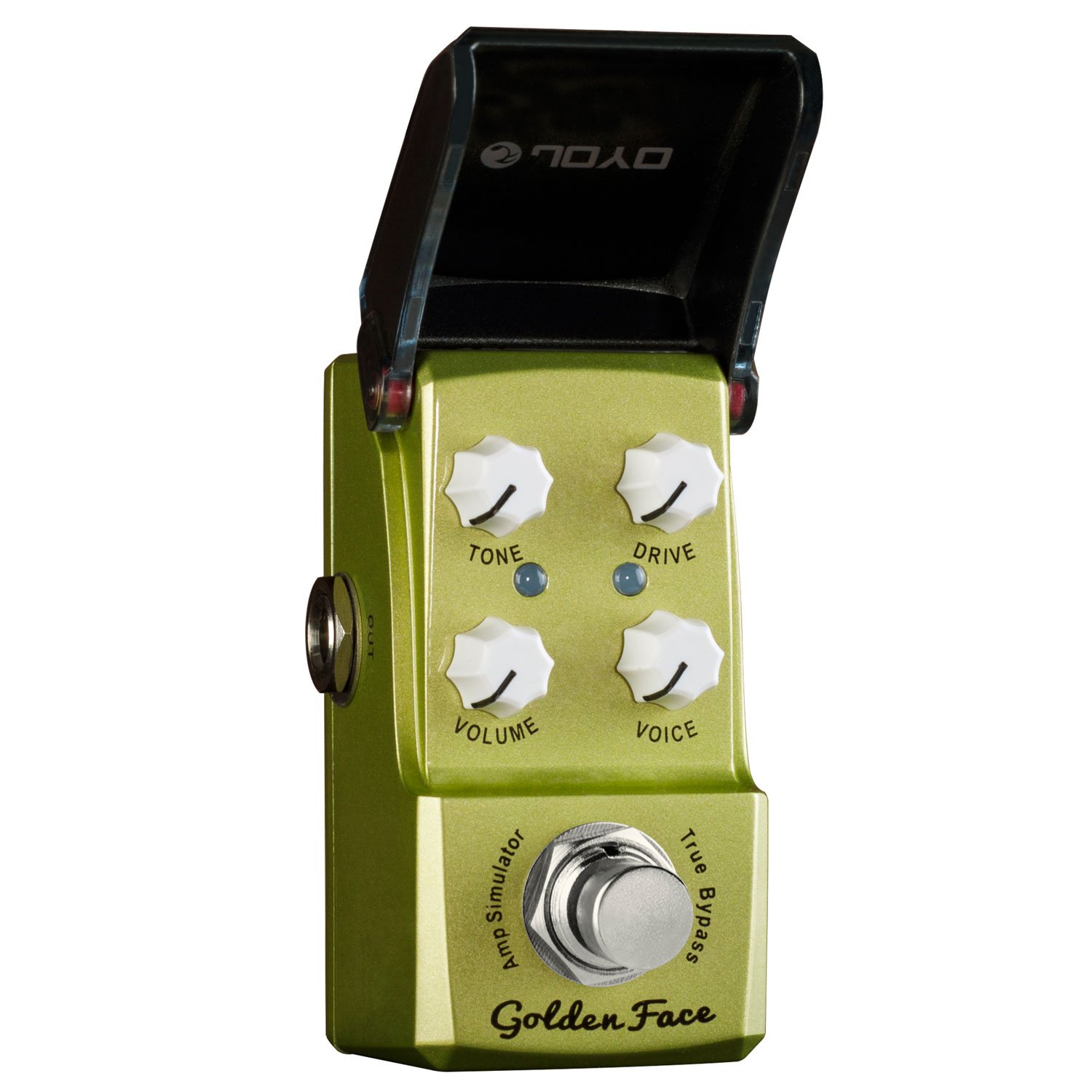 JOYO JF-308 de oro Cara Amp Sim mini-efectos para guitarra Pedal Ironman
