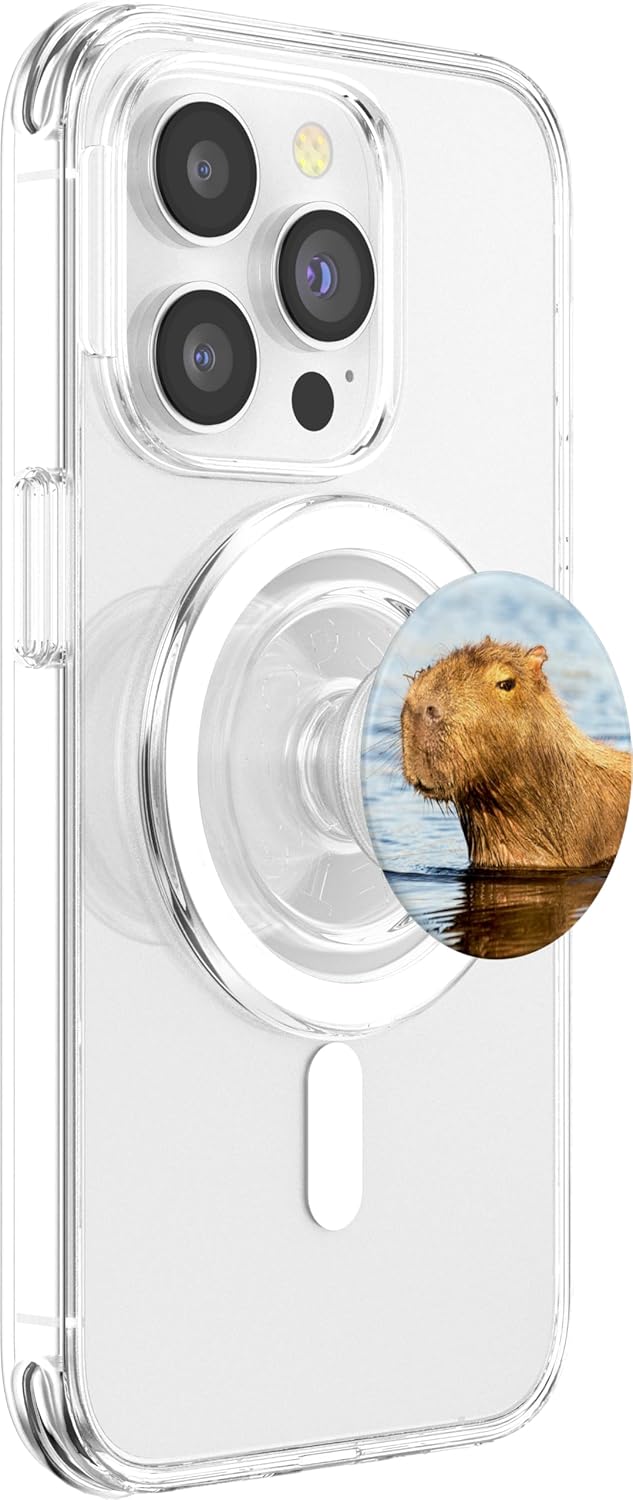 Capybara PopSockets Grip and Stand for Phones and Tablets PopSockets MagSafe PopGrip for iPhone