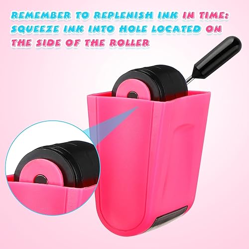 Miniatura 5 de Sello de rodillo de práctica con líneas de escritura a mano, sellos de líneas autoentintadas, sellos para profesores, tiras de oración, práctica de