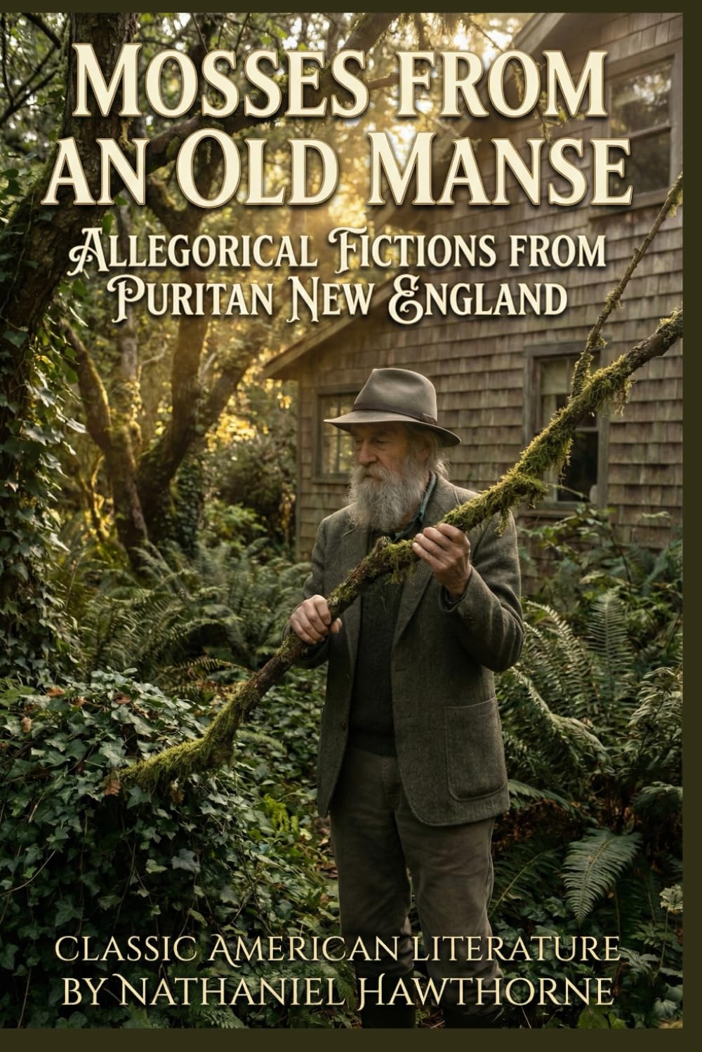 Mosses from an Old Manse By Nathaniel Hawthorne (Illustrated & Annotated): Allegorical Fictions from Puritan New England